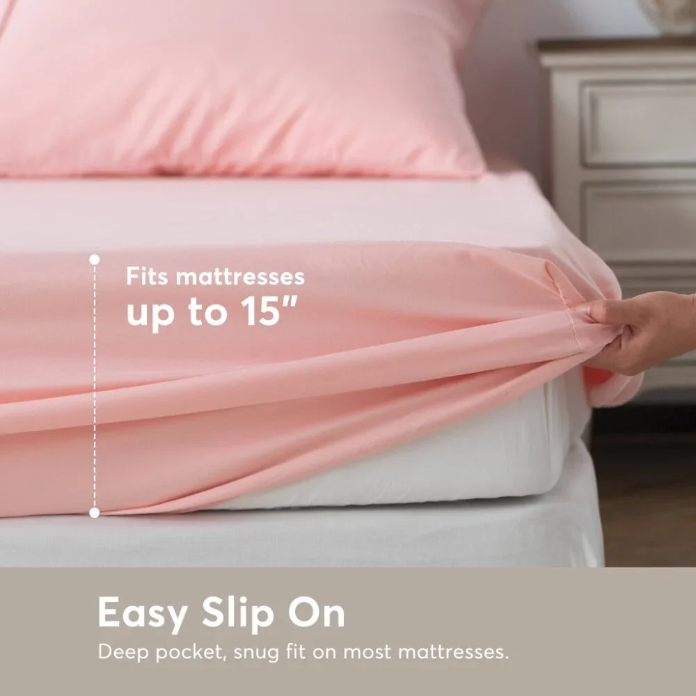 New Sheet Sets - Original Packaging - Pink - Any Size